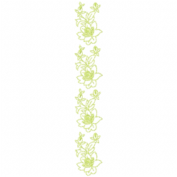 Flowers And Tree Embroidery Design 5 Flowers And Tree Embroidery Design 5